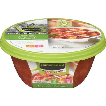 Commensal soupe legumes 600ml