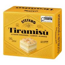 Stefano Tiramisu Citron Amande 450G