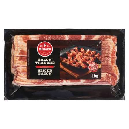 Bacon Menard Tranche 1KG