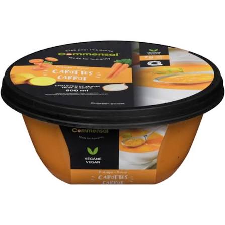 Commensal carrot soup 600ml
