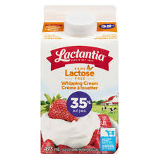 Lactantia creme sans lactose 473ml