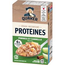Quaker gruau prot pom can 228g