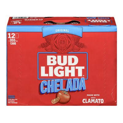 Bud Light Chelada 12x355ML