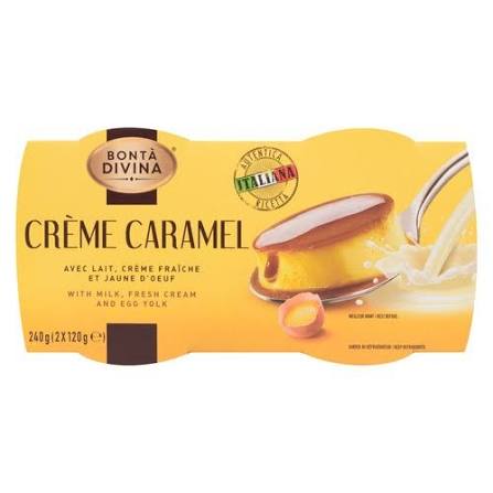 Divina Creme Caramel 2x120G