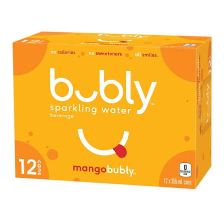 BUBLY MANGUE 12x355ML