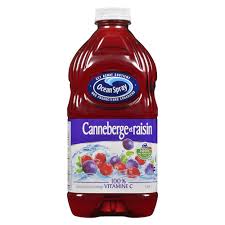 OCEAN SPRAY CANNEBERG RAISIN 1.89LT