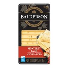 Bald Monterey Jack Chdr Slices 140G