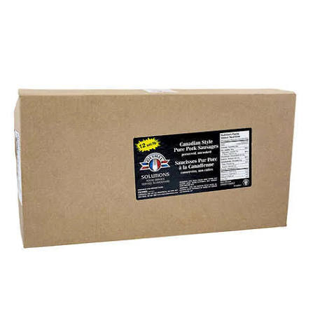Olymel Porc et Boeuf Saucisse 5KG