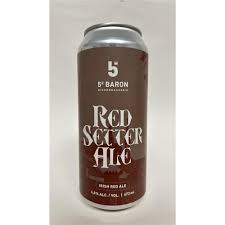 5e Baron Red Setter Ale 473ML