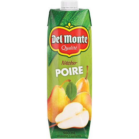 DEL MONTE NECTAR POIRE 960ML
