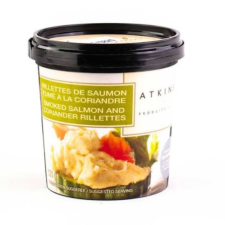 Atk rillette saumon coriandre 120g