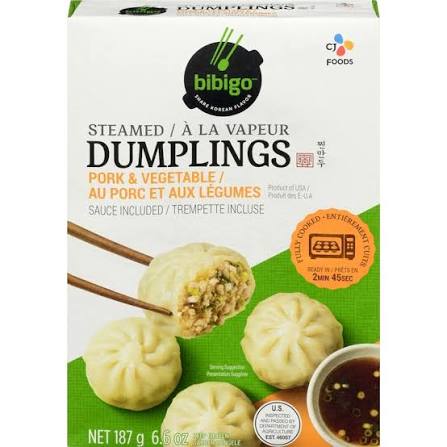 Bibigo Dumpl Porc Légumes 187G