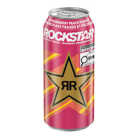 ROCKSTAR PUNCH FRAISE 473ML