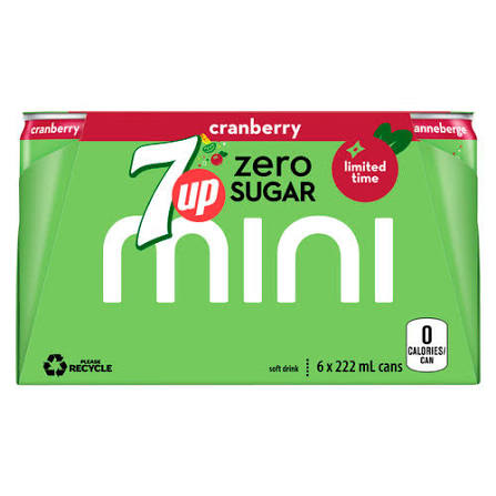 7UP CANNEB ZERO 6x222ML
