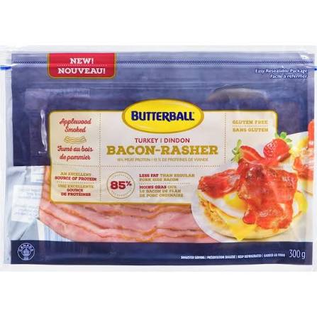 Bb Bacon Dinde 300G