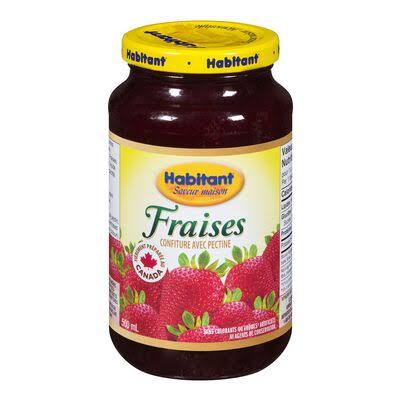 Habitant confitu fraises 500ml