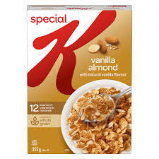 Special k vanilla almond 355g