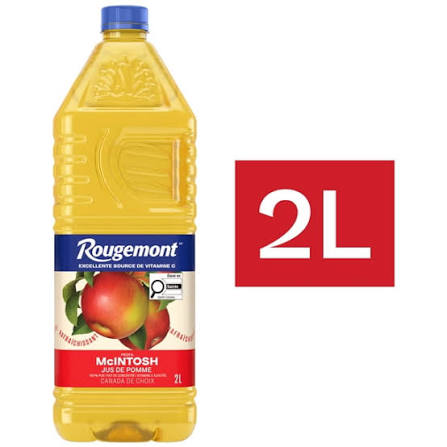 ROUGEMONT JUS POMME MC 2LT