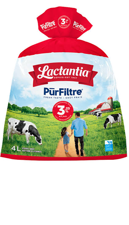 Lactantia lait 3.25% 4lt