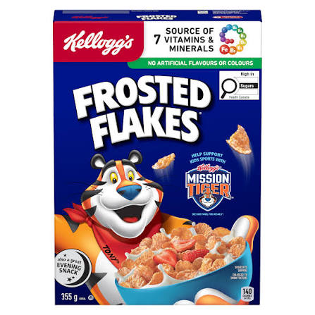 Frosted flakes céréale 355g