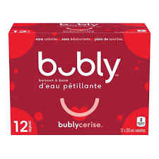 BUBLY CERISE 12x355ML