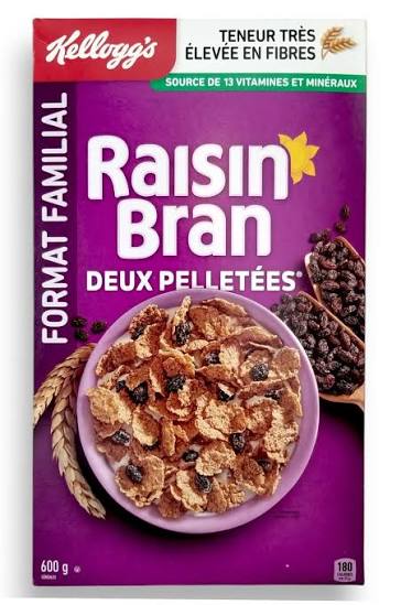 Kell raisin bran cereale 600g