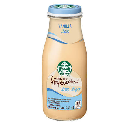 STARBUCKS FRAPP VANILLE LEGER 281ML