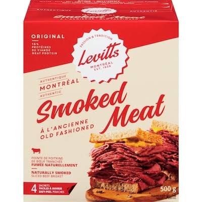Levitts Montreal Boeuf Fumee 500G