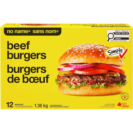 $10 rouleaux de cheeseburger 1kg