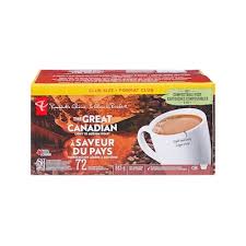 PC GREAT CANADIAN CAFÉ SAC 42x71G