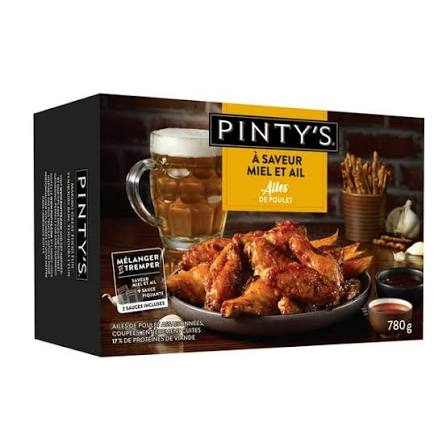 Pintys ailes miel et ail 780g