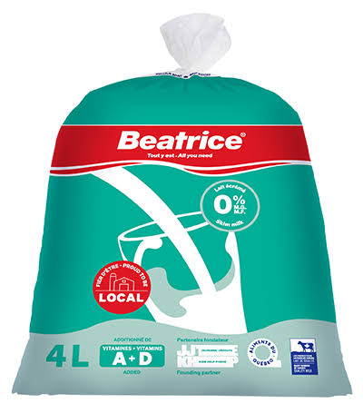 Beatrice lait 0% 4l