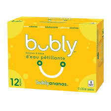 BUBLY ANANAS 12x355ML