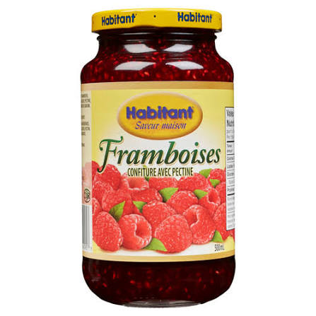 Habitant confiture framb 500ml