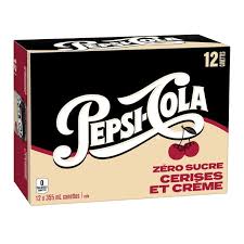 PEPSI ZERO SUCRE CERISE 12x355ML