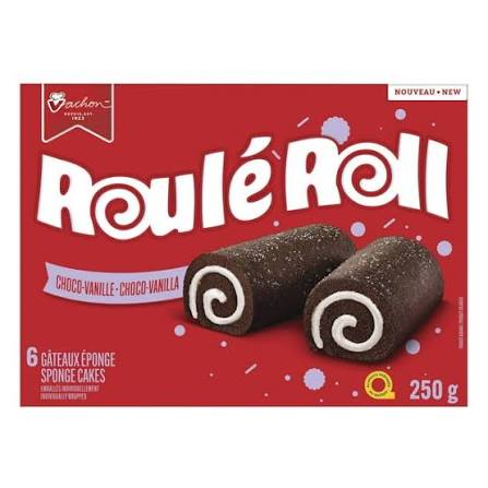 Vachon Roule Choco Van 250G