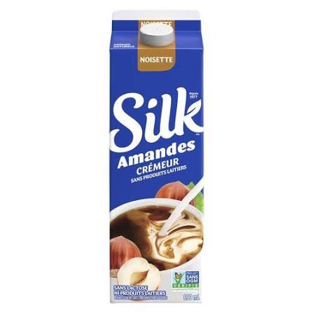 Silk creme amande noiset 890ml