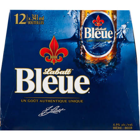 Labatt Bleue Dry Bout 12x341ML