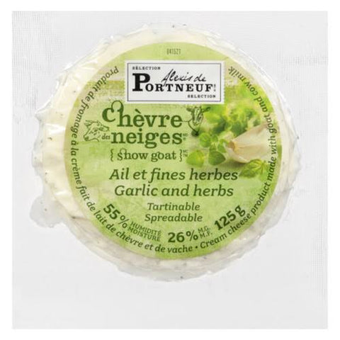 Alexs Chevre Neige Herbes 125G