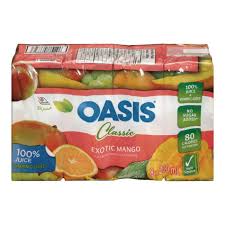 OASIS JUS MANGUE EXOT 8x200ML