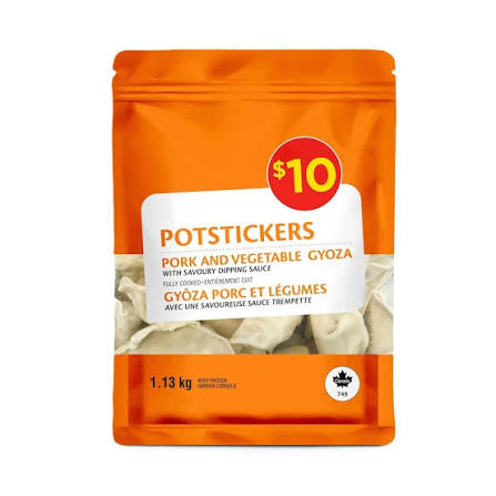 Gyoza porc legumes 1.13kg