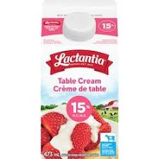 Lactantia creme table 15% 473ml