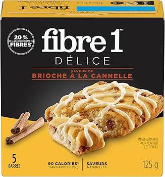 Fibre 1 brioche cannelle 125g