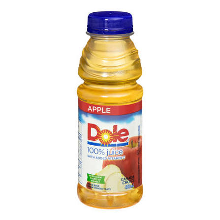 DOLE 100% JUS POMME 450ML