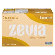 Zevia Soda Mousse 6x355ML