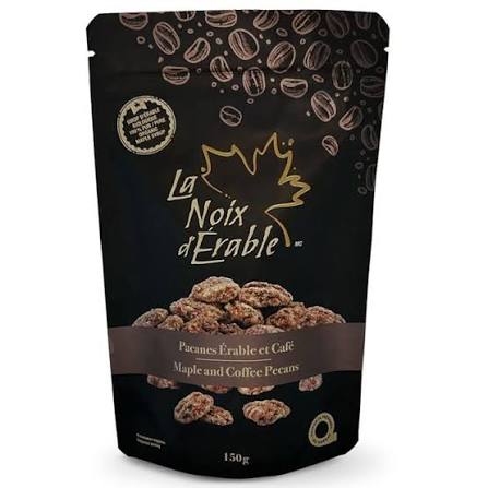 Pacanes a l"erable et cafe 150g