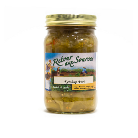 Sources ketchup vert 500ml