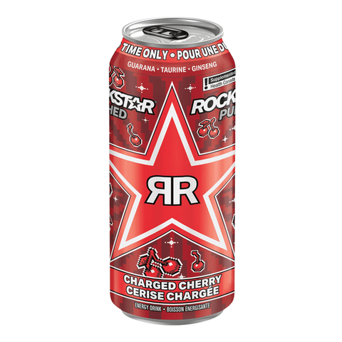 ROCKSTAR ENERG CERISE CHARGÉE 473ML
