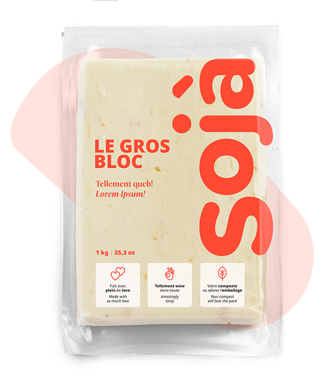 Le gros bloc tofu 1kg