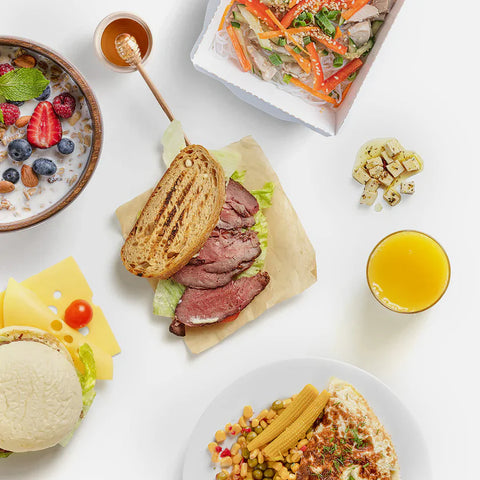 Repas sur le pouce